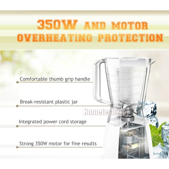 Philips Daily Blender 350W 1.25ML   MILL