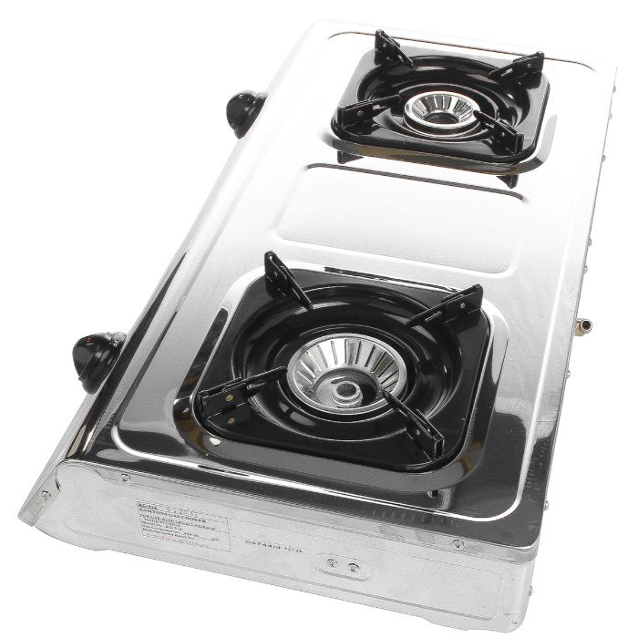 Ramtons *Standard* Gas  Cooker 2 Burner  S/Steel
