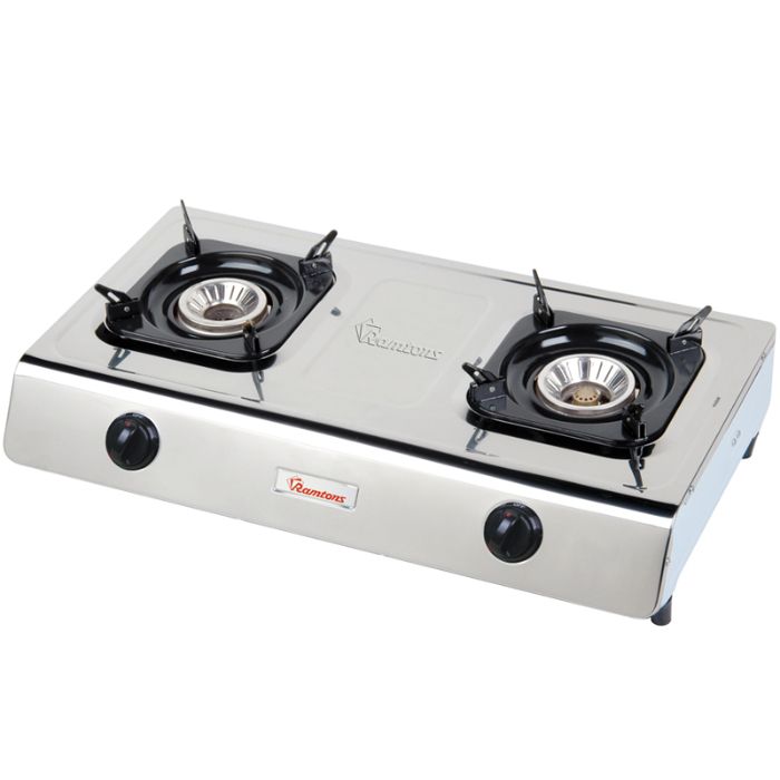 Ramtons *Standard* Gas  Cooker 2 Burner  S/Steel