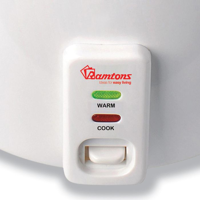 Ramtons Rice Cooker + Steamer 2.8Lts