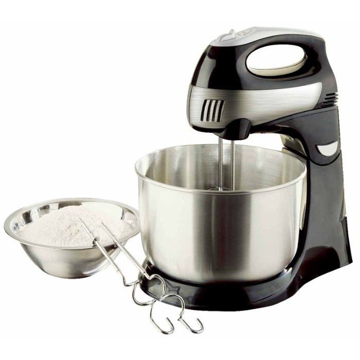 Ramtons Stand & Hand Mixer S/steel