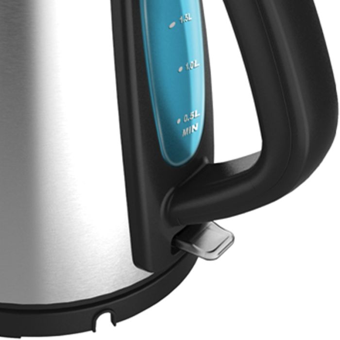 Ramtons S/Steel Euro Deluxe Cordless Kettle 1.8Lt