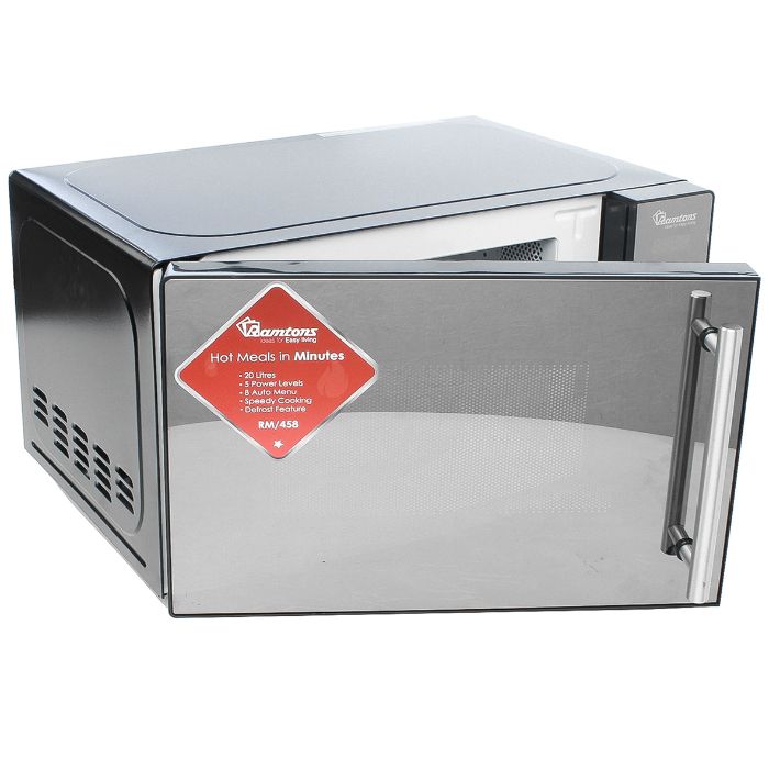 Ramtons 20Lt Digital Microwave Silver Glass
