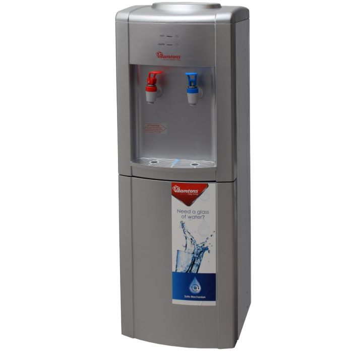 Ramtons Hot & Normal Water Dispenser Silver + Stand