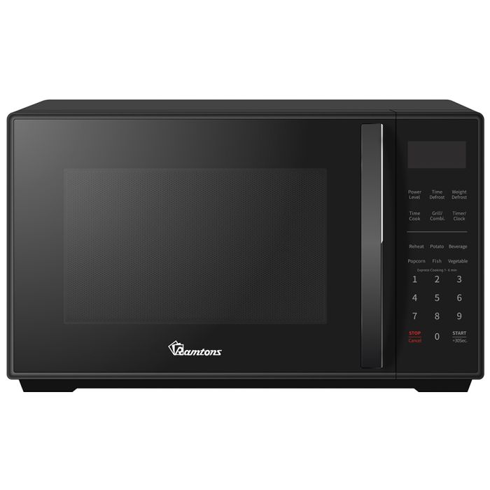 Ramtons 25Lt Microwave+Grill Mirror