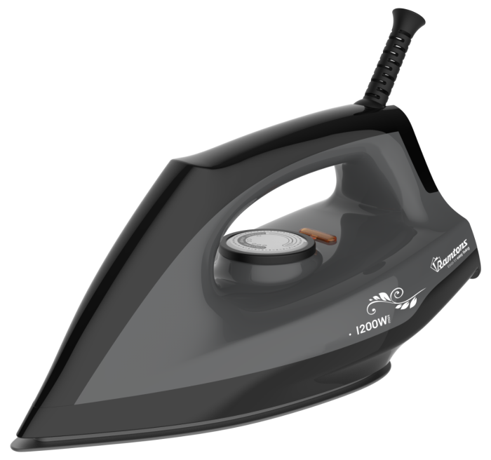 Ramtons Dry Iron 1200W Black/Gray
