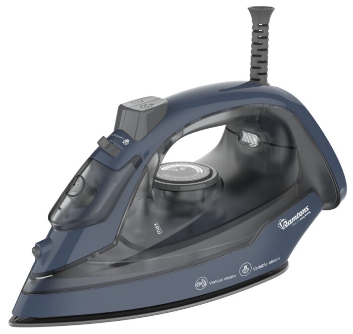 Ramtons Steam Iron 1600W Black/Blue