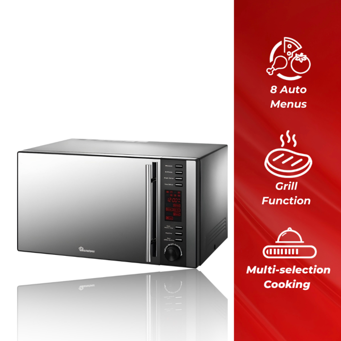 Ramtons Microwave+Grill 25Lts Glass