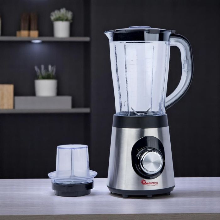 Ramtons Blender+Mill 500W S/Steel