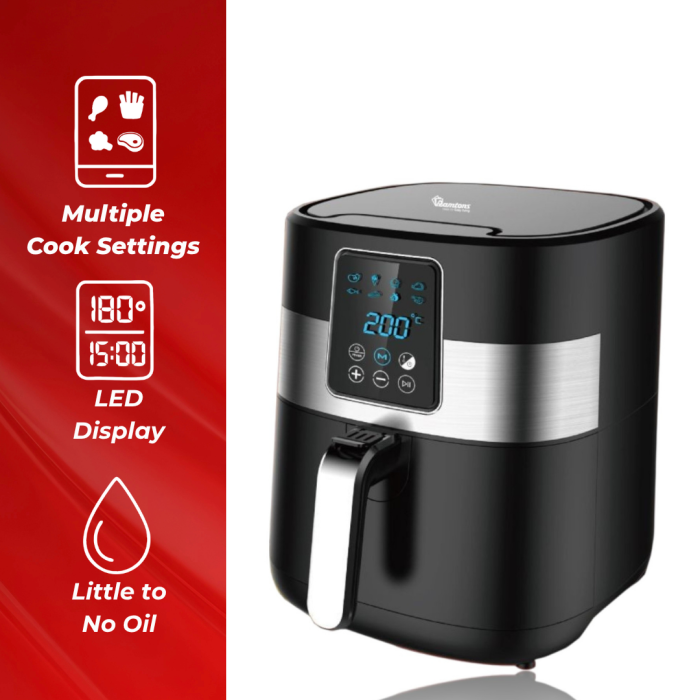 Ramtons Air Fryer Oil Free Digital