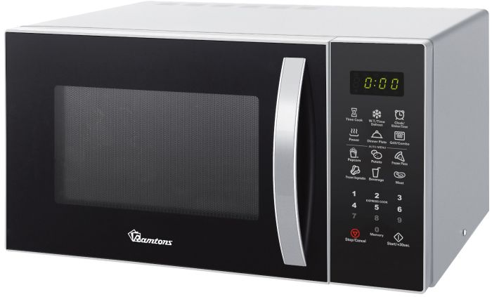 Ramtons 23Lts Microwave+Grill Silver