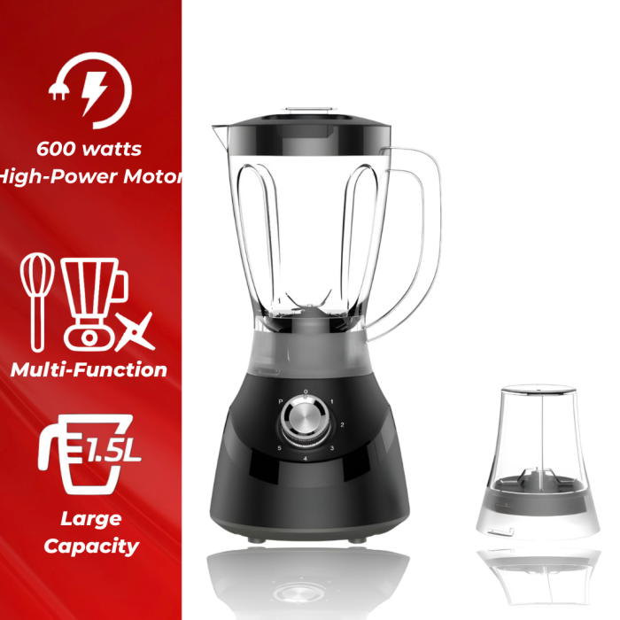 Ramtons Blender + Mill 600W 2 Speed