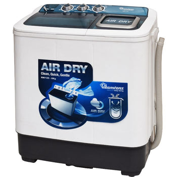 Ramtons Twin Tub Washer 6Kg Air Dry