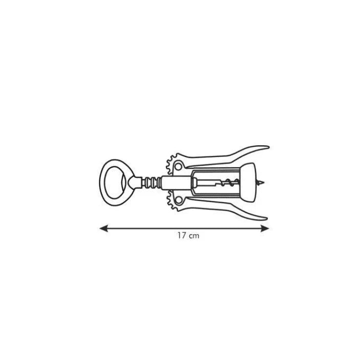 [TESO154] Tesc.Wine Bottle Opener Red
