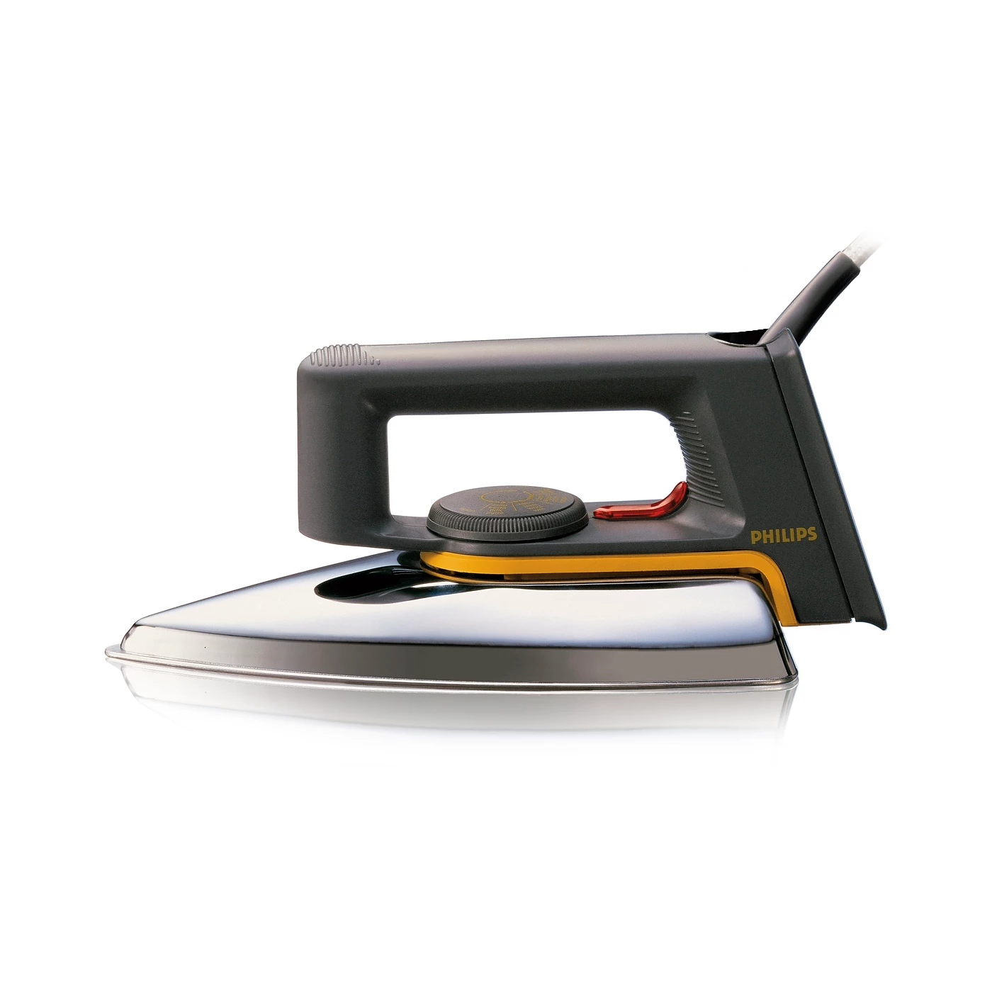 Philips Dry Iron 1000W, with aluminium soleplate.