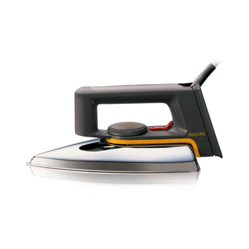 Philips Dry Iron 1000W, with aluminium soleplate.