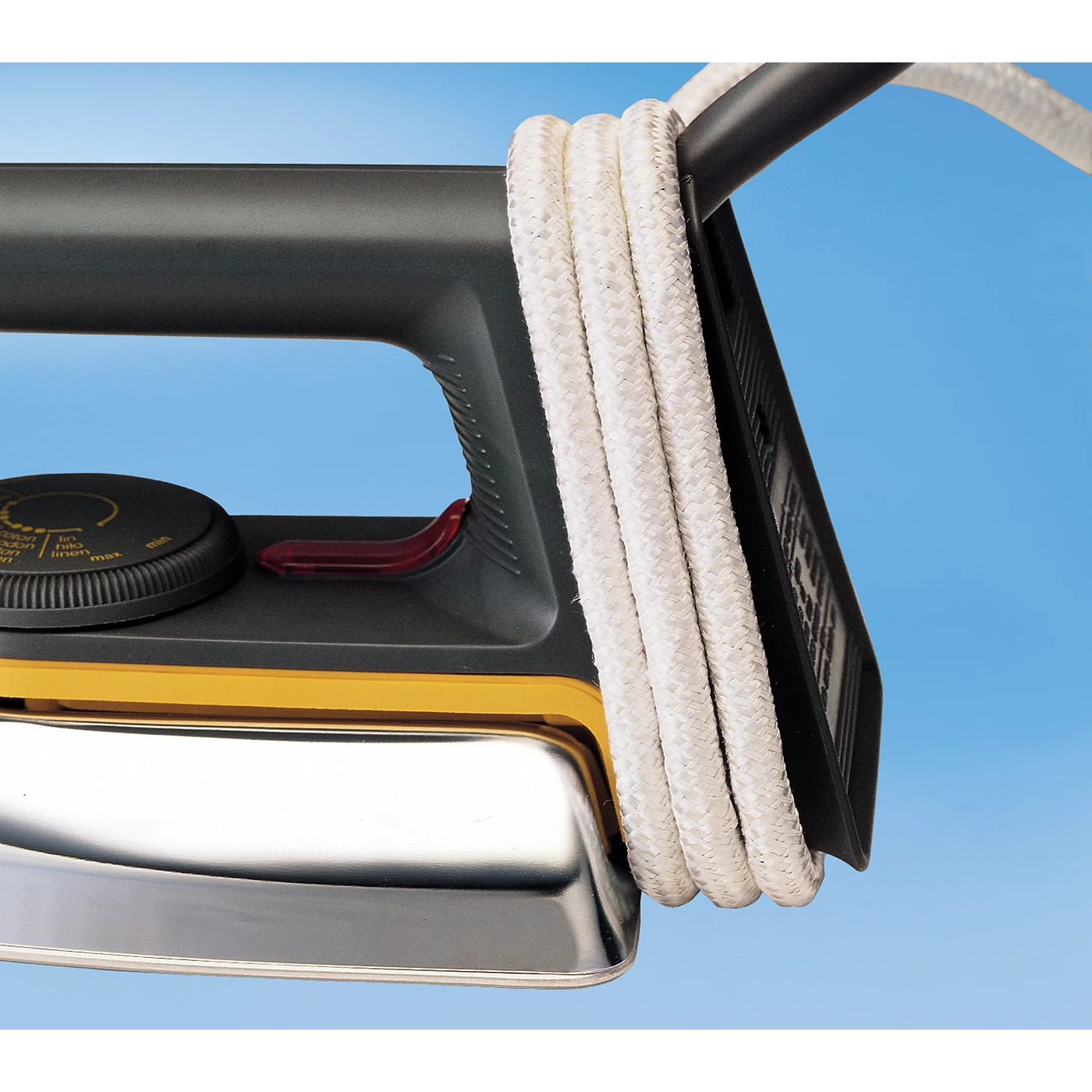Philips Dry Iron 1000W, with aluminium soleplate.